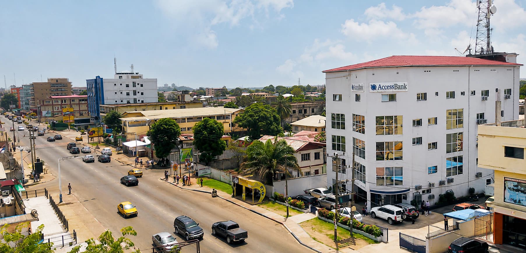 Access Bank Headquater in Monrovia, Sinkor