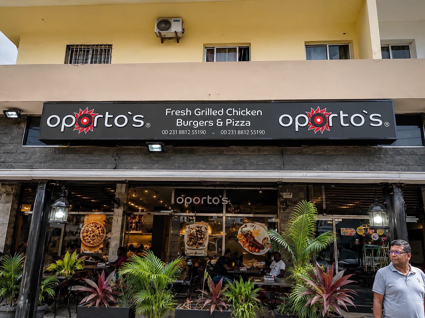 Oportos bar & restaurant in sin kor monrovia